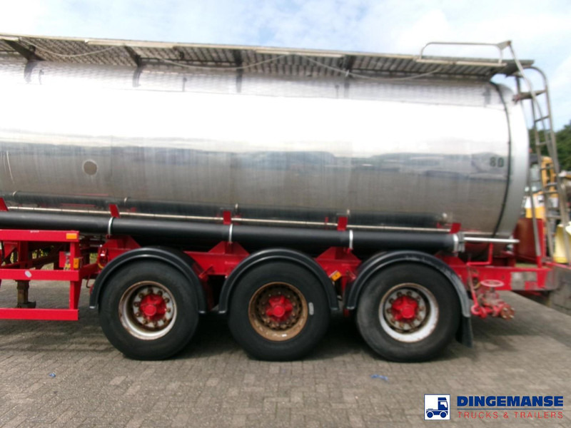 Crane Fruehauf Chemical ACID tank inox 30 m3 / 1 comp - Tankoplegger: afbeelding 5 Crane Fruehauf Chemical ACID tank inox 30 m3 / 1 comp - Tankoplegger: afbeelding 5