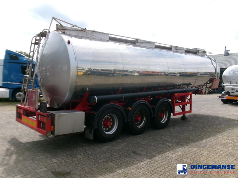 Crane Fruehauf Chemical ACID tank inox 30 m3 / 1 comp - Tankoplegger: afbeelding 3 Crane Fruehauf Chemical ACID tank inox 30 m3 / 1 comp - Tankoplegger: afbeelding 3
