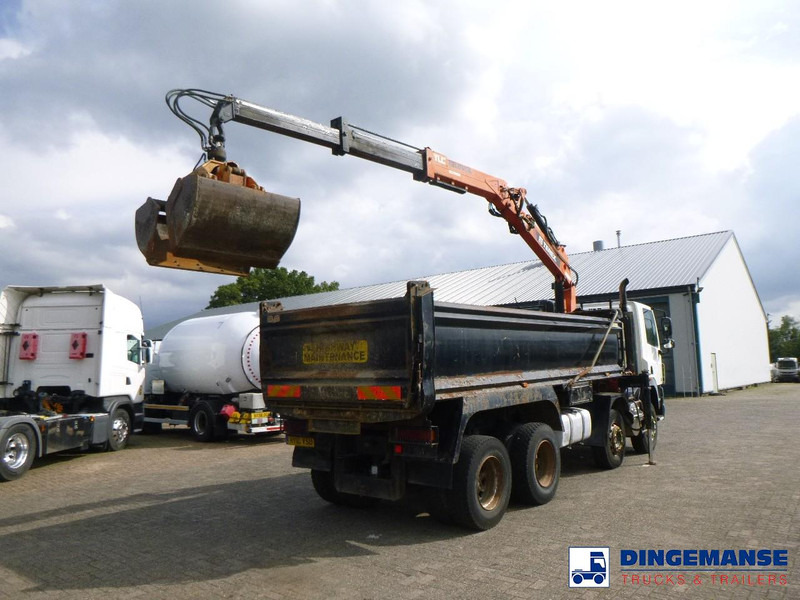DAF CF 85.360 8X4 RHD tipper + Terex 118.2 VGL-A15 - Kraanwagen: afbeelding 4 DAF CF 85.360 8X4 RHD tipper + Terex 118.2 VGL-A15 - Kraanwagen: afbeelding 4