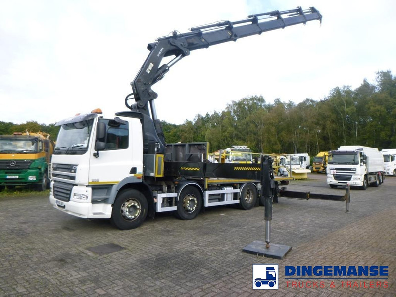 DAF CF 85.410 8X2 RHD + Hiab XS855 EP6 Hipro - Kraanwagen: afbeelding 1 DAF CF 85.410 8X2 RHD + Hiab XS855 EP6 Hipro - Kraanwagen: afbeelding 1