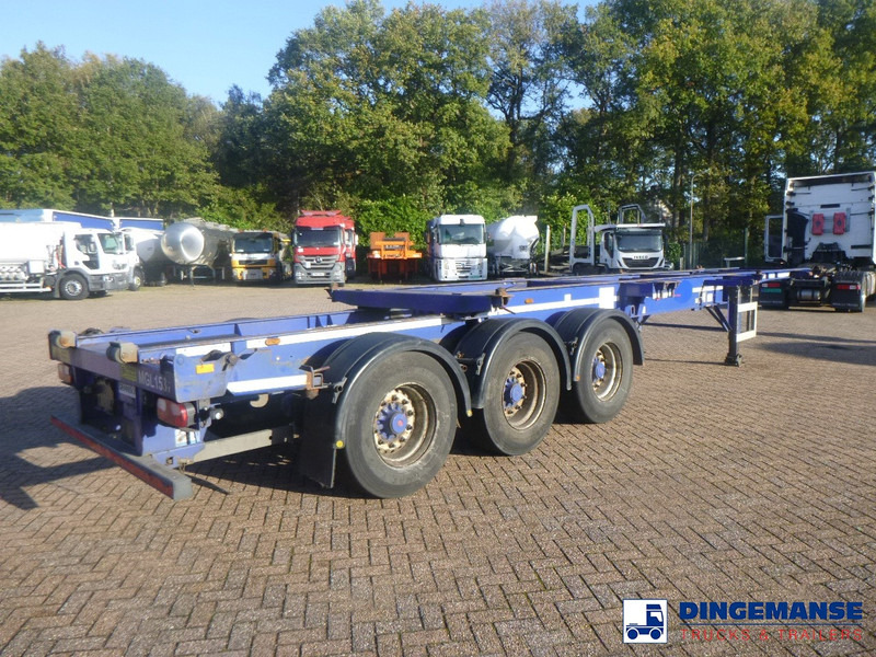 Dennison 3-axle container trailer 20-30-40-45 ft - Containertransporter/ Wissellaadbak vrachtwagen: afbeelding 4 Dennison 3-axle container trailer 20-30-40-45 ft - Containertransporter/ Wissellaadbak vrachtwagen: afbeelding 4