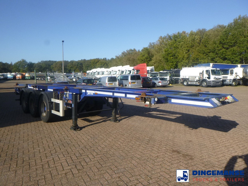 Dennison 3-axle container trailer 20-30-40-45 ft - Containertransporter/ Wissellaadbak oplegger: afbeelding 2 Dennison 3-axle container trailer 20-30-40-45 ft - Containertransporter/ Wissellaadbak oplegger: afbeelding 2