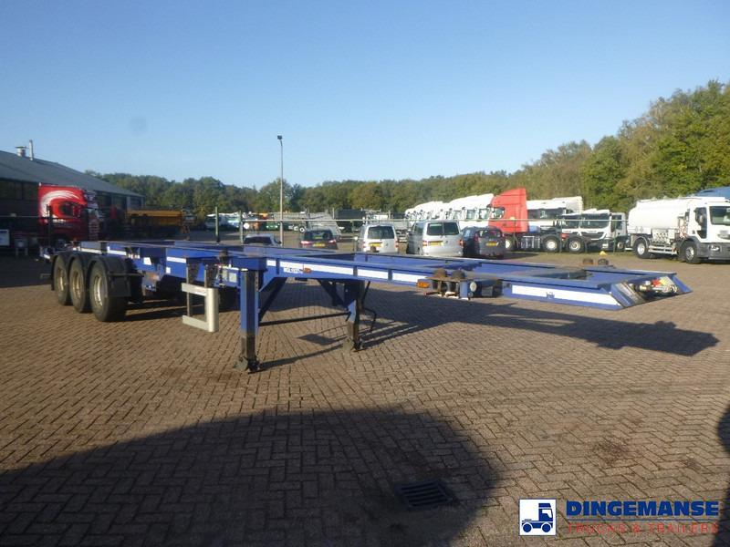 Dennison 3-axle container trailer 20-30-40-45 ft - Containertransporter/ Wissellaadbak vrachtwagen: afbeelding 2 Dennison 3-axle container trailer 20-30-40-45 ft - Containertransporter/ Wissellaadbak vrachtwagen: afbeelding 2
