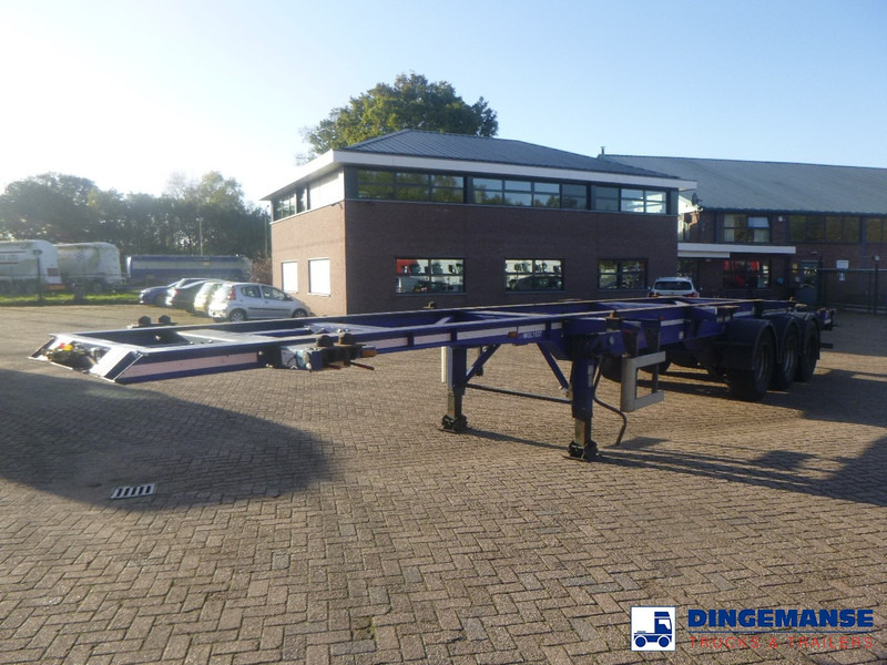 Dennison 3-axle container trailer 20-30-40-45 ft - Containertransporter/ Wissellaadbak oplegger: afbeelding 1 Dennison 3-axle container trailer 20-30-40-45 ft - Containertransporter/ Wissellaadbak oplegger: afbeelding 1