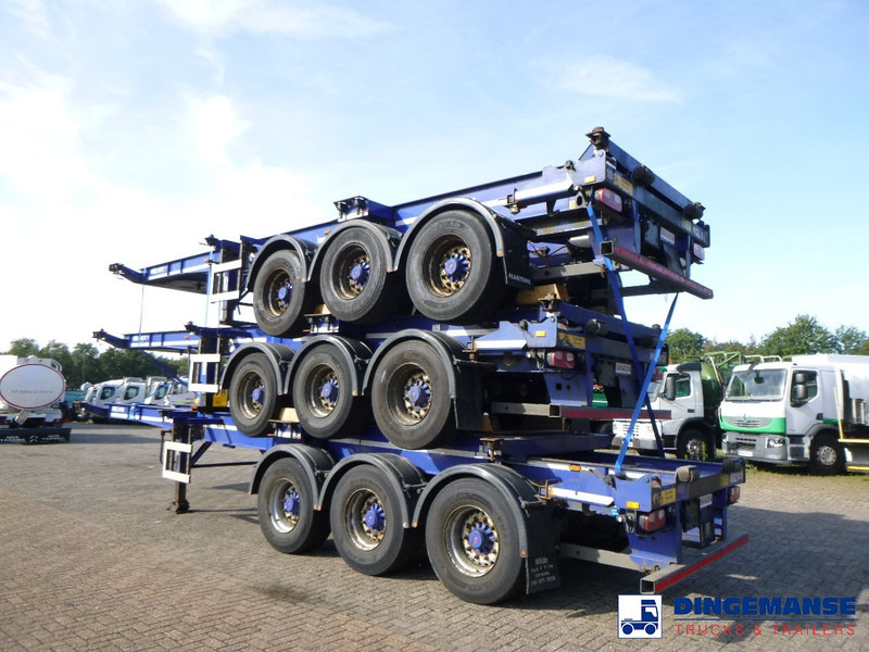 Dennison Stack - 3 x container trailer 20-30-40-45 ft - Containertransporter/ Wissellaadbak vrachtwagen: afbeelding 3 Dennison Stack - 3 x container trailer 20-30-40-45 ft - Containertransporter/ Wissellaadbak vrachtwagen: afbeelding 3