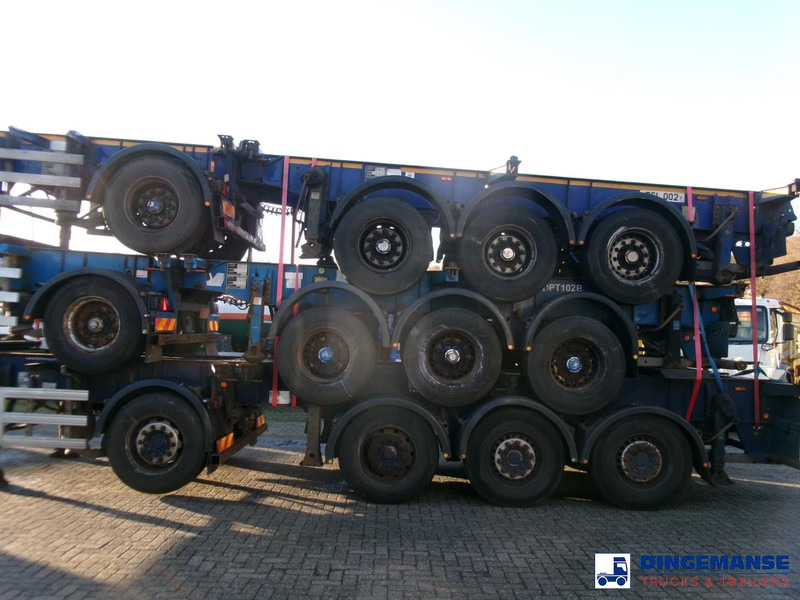Dennison Stack - 3 x splitter container chassis 20-30-40-45 ft - Containertransporter/ Wissellaadbak oplegger: afbeelding 5 Dennison Stack - 3 x splitter container chassis 20-30-40-45 ft - Containertransporter/ Wissellaadbak oplegger: afbeelding 5
