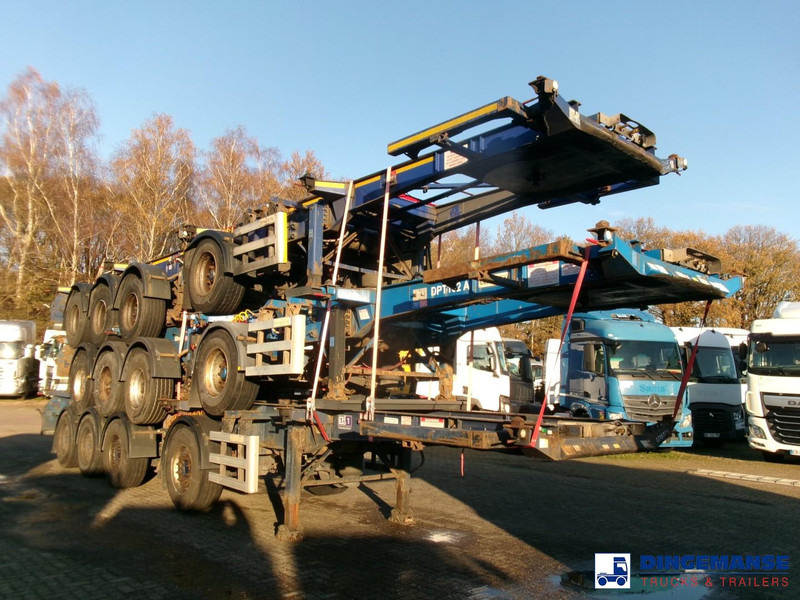 Dennison Stack - 3 x splitter container chassis 20-30-40-45 ft - Containertransporter/ Wissellaadbak oplegger: afbeelding 2 Dennison Stack - 3 x splitter container chassis 20-30-40-45 ft - Containertransporter/ Wissellaadbak oplegger: afbeelding 2