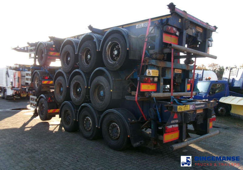 Dennison Stack - 3 x splitter container chassis 20-30-40-45 ft - Containertransporter/ Wissellaadbak oplegger: afbeelding 3 Dennison Stack - 3 x splitter container chassis 20-30-40-45 ft - Containertransporter/ Wissellaadbak oplegger: afbeelding 3