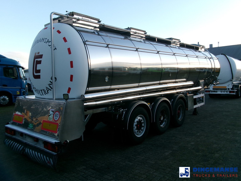Feldbinder Chemical tank inox 33.5 m3 / 1 comp + pump - Tankoplegger: afbeelding 4 Feldbinder Chemical tank inox 33.5 m3 / 1 comp + pump - Tankoplegger: afbeelding 4