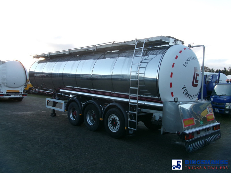 Feldbinder Chemical tank inox 33.5 m3 / 1 comp + pump - Tankoplegger: afbeelding 3 Feldbinder Chemical tank inox 33.5 m3 / 1 comp + pump - Tankoplegger: afbeelding 3
