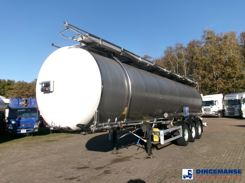 Feldbinder Chemical tank inox 37.5 m3 / 1 comp - Tankoplegger: afbeelding 1 Feldbinder Chemical tank inox 37.5 m3 / 1 comp - Tankoplegger: afbeelding 1