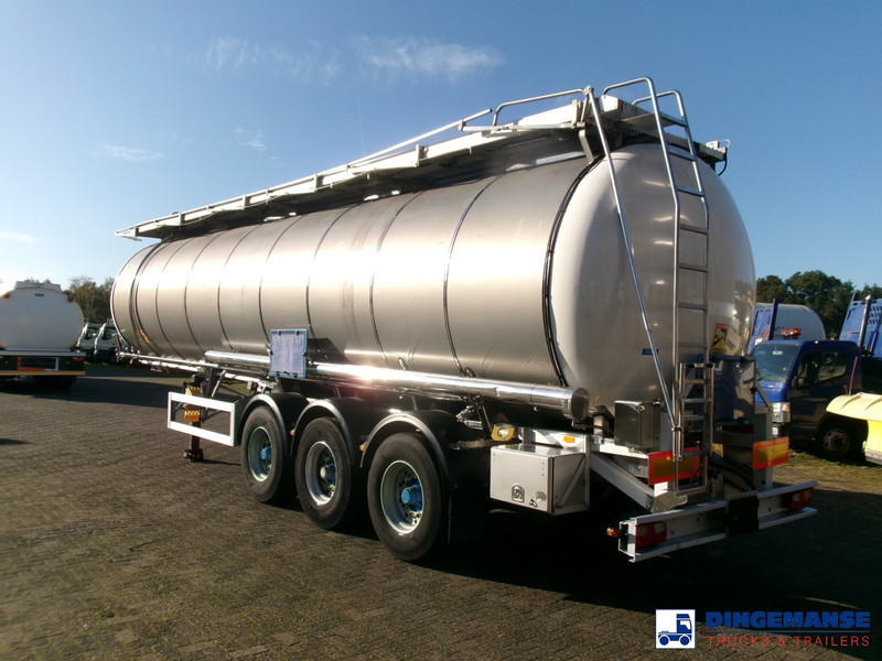 Feldbinder Chemical tank inox 37.5 m3 / 1 comp - Tankoplegger: afbeelding 3 Feldbinder Chemical tank inox 37.5 m3 / 1 comp - Tankoplegger: afbeelding 3