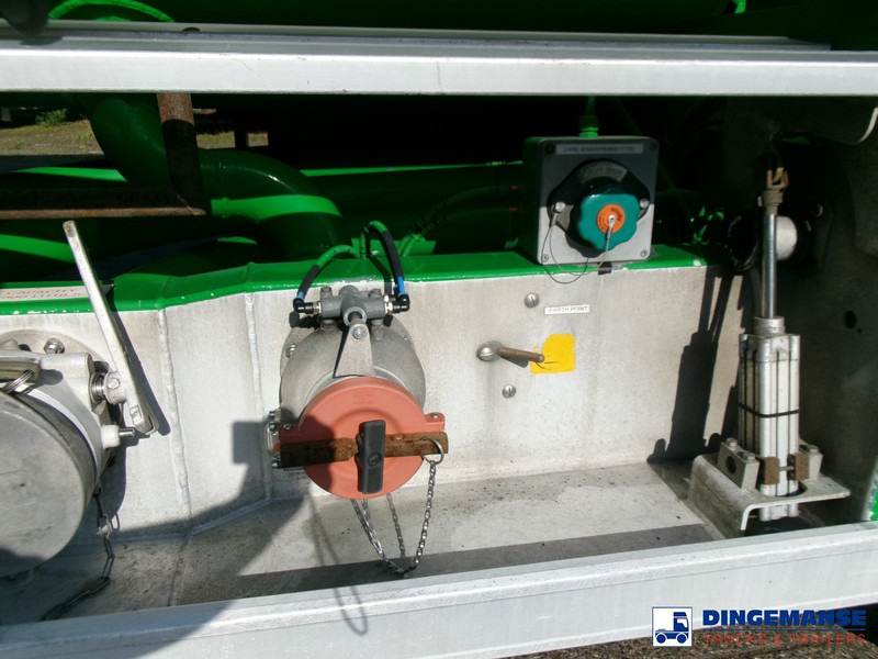 Tankoplegger Feldbinder Fuel tank alu 42 m3 / / 6 comp + pump: afbeelding 20