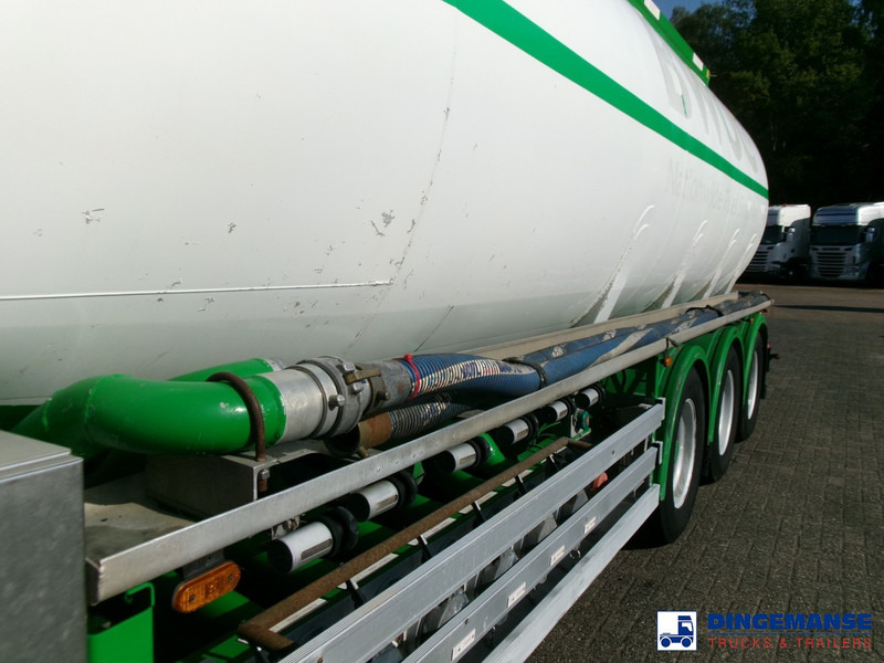 Tankoplegger Feldbinder Fuel tank alu 42 m3 / / 6 comp + pump: afbeelding 7