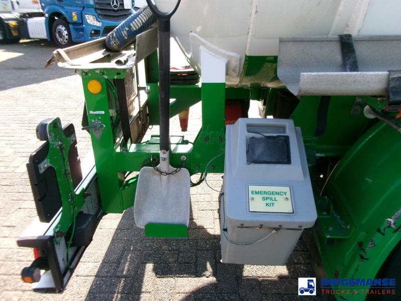 Tankoplegger Feldbinder Fuel tank alu 42 m3 / / 6 comp + pump: afbeelding 12