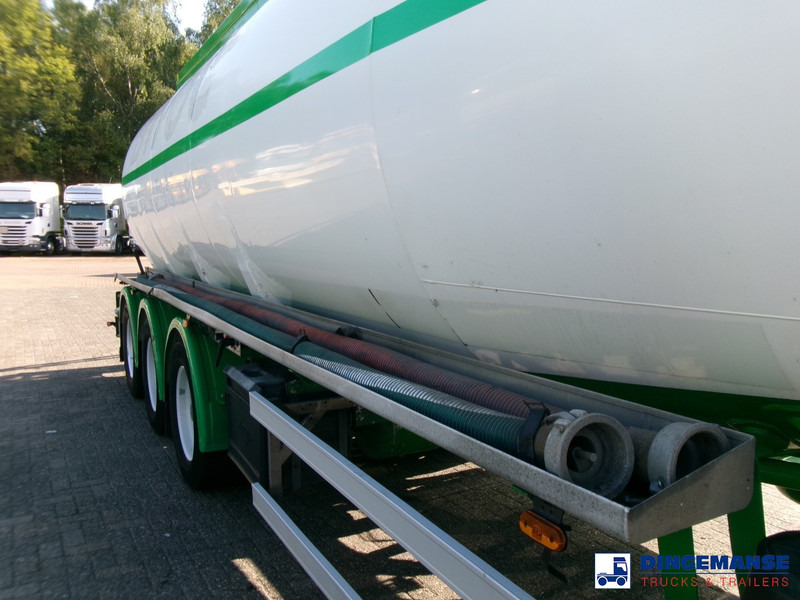 Tankoplegger Feldbinder Fuel tank alu 42 m3 / / 6 comp + pump: afbeelding 6