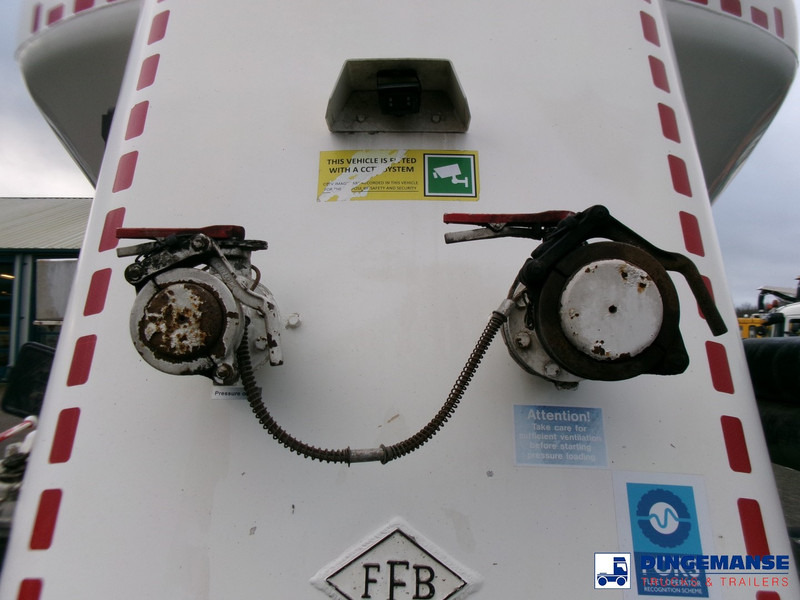 Tankoplegger Feldbinder Powder tank alu 36 m3 / 1 comp: afbeelding 14