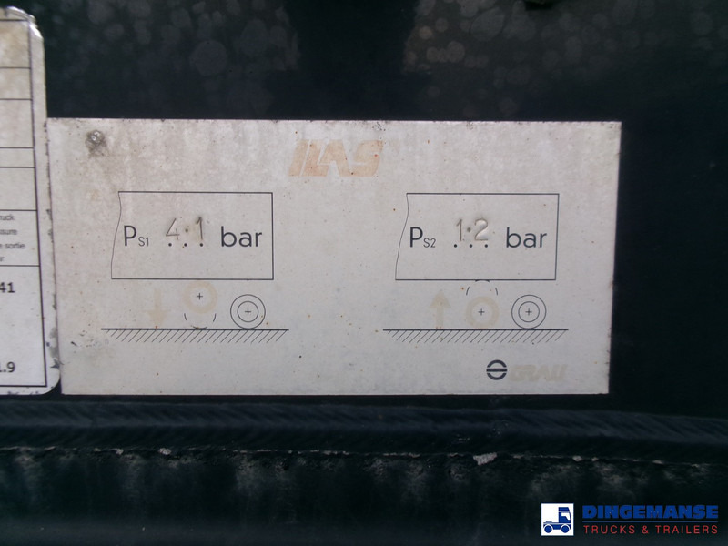 Tankoplegger Feldbinder Powder tank alu 38 m3 (tipping): afbeelding 19