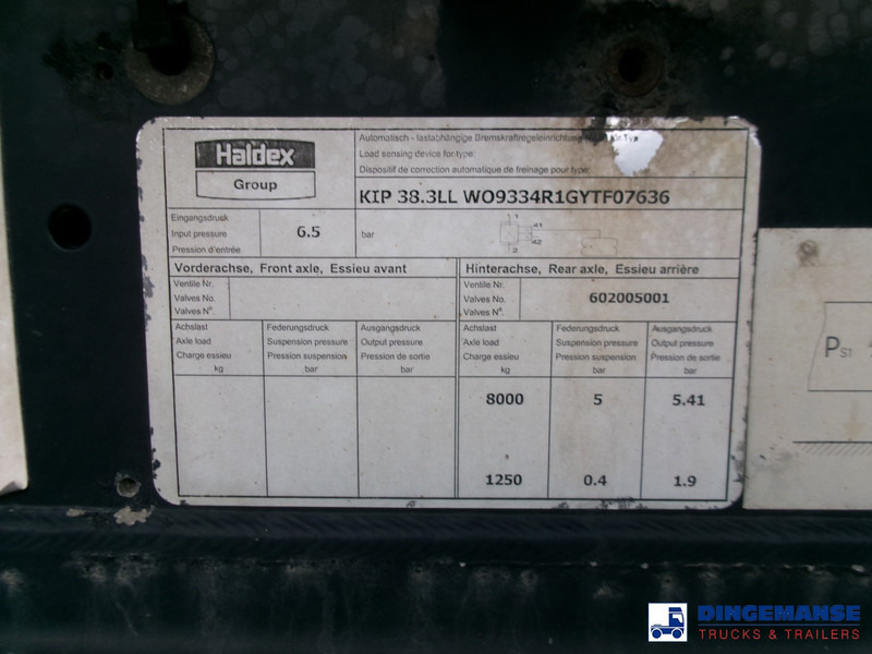 Tankoplegger Feldbinder Powder tank alu 38 m3 (tipping): afbeelding 18