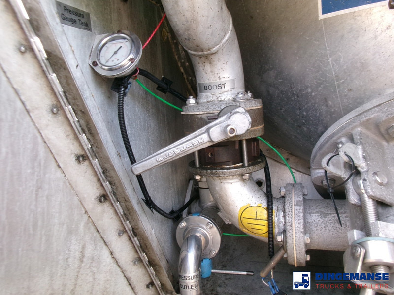 Tankoplegger Feldbinder Powder tank alu 41 m3 (tipping): afbeelding 10