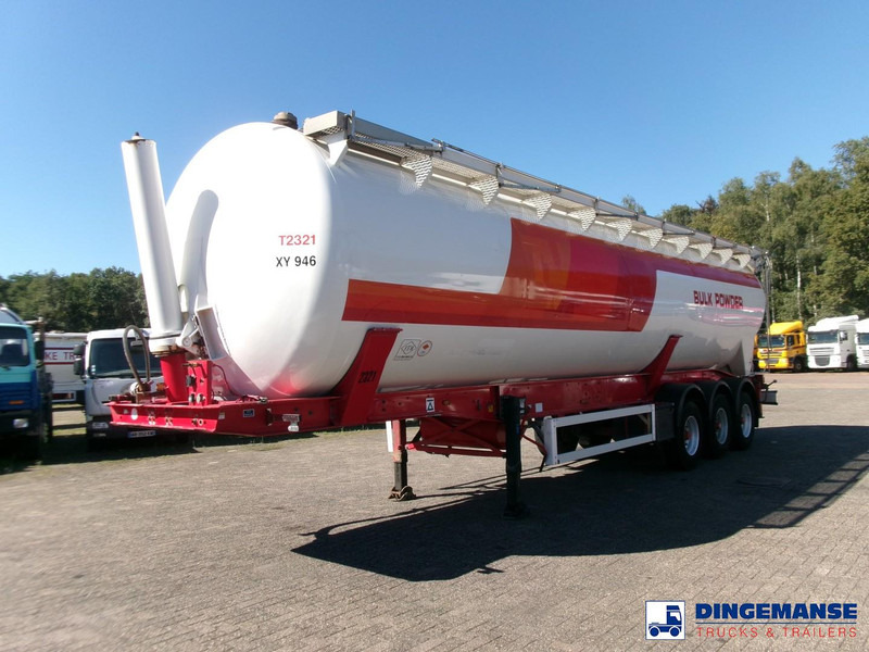 Feldbinder Powder tank alu (tipping) 60 m3 - Tankoplegger: afbeelding 1 Feldbinder Powder tank alu (tipping) 60 m3 - Tankoplegger: afbeelding 1