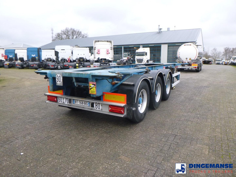 Fruehauf 3-axle container chassis 20, 30 ft - Containertransporter/ Wissellaadbak oplegger: afbeelding 4 Fruehauf 3-axle container chassis 20, 30 ft - Containertransporter/ Wissellaadbak oplegger: afbeelding 4