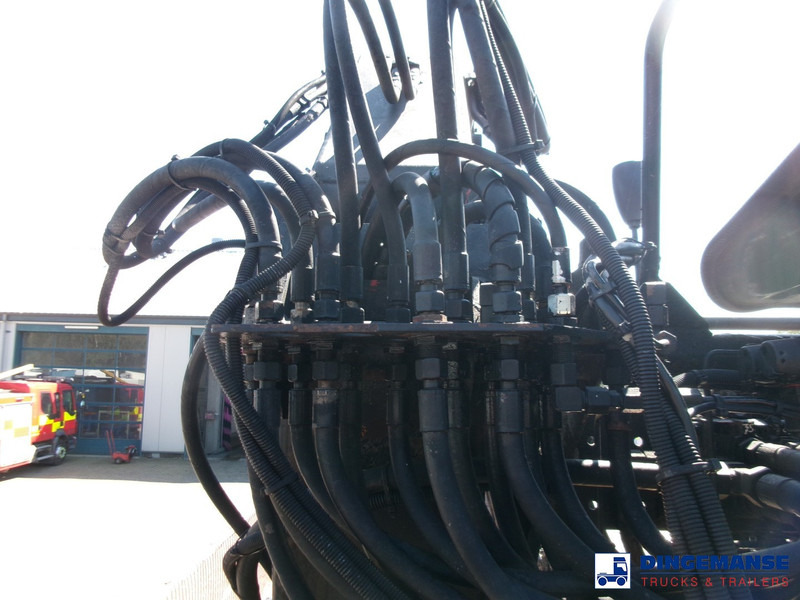 Interieur foto 1: Vrachtwagen met open laadbak, Kraanwagen Fruehauf 3-axle platform trailer + Atlas 3008 crane