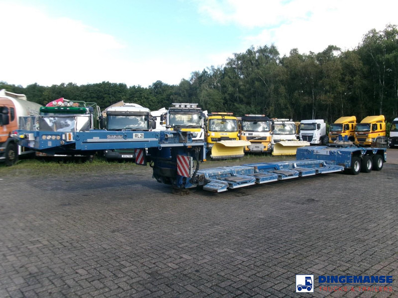 Goldhofer 3-axle lowbed trailer STZ-V 3-33/80A 56 t / ext. 13.6 m - Dieplader oplegger: afbeelding 1 Goldhofer 3-axle lowbed trailer STZ-V 3-33/80A 56 t / ext. 13.6 m - Dieplader oplegger: afbeelding 1