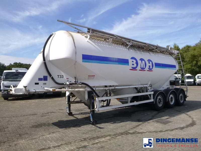 Heil / ZVVZ Powder tank alu 40 m3 / 1 comp - Tankoplegger: afbeelding 1 Heil / ZVVZ Powder tank alu 40 m3 / 1 comp - Tankoplegger: afbeelding 1