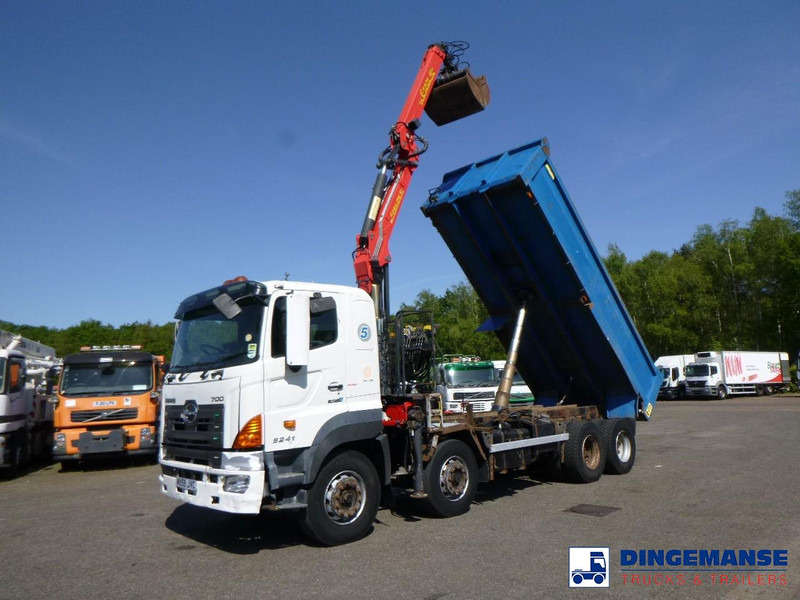 Hino FY1EUKA RHD + Palfinger E120L + grapple - Kraanwagen: afbeelding 1 Hino FY1EUKA RHD + Palfinger E120L + grapple - Kraanwagen: afbeelding 1