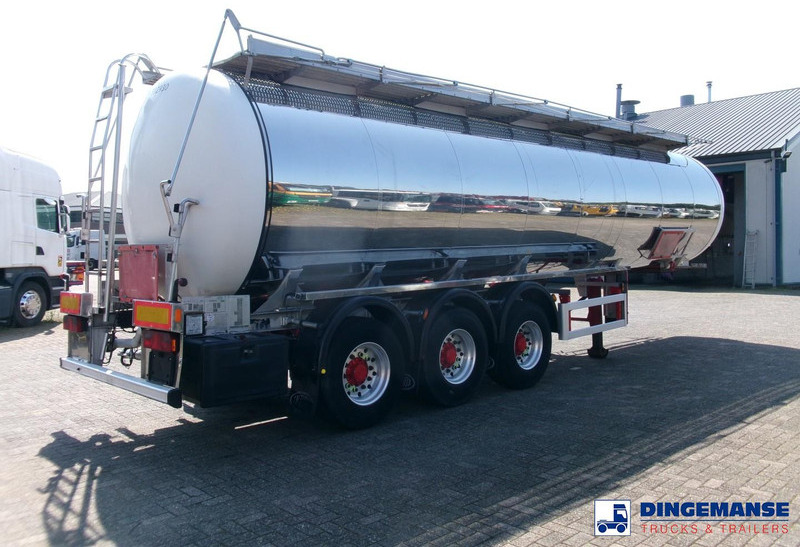 Indox Chemical tank inox 35.2 m3 / 1 comp + pump - Tankoplegger: afbeelding 4 Indox Chemical tank inox 35.2 m3 / 1 comp + pump - Tankoplegger: afbeelding 4