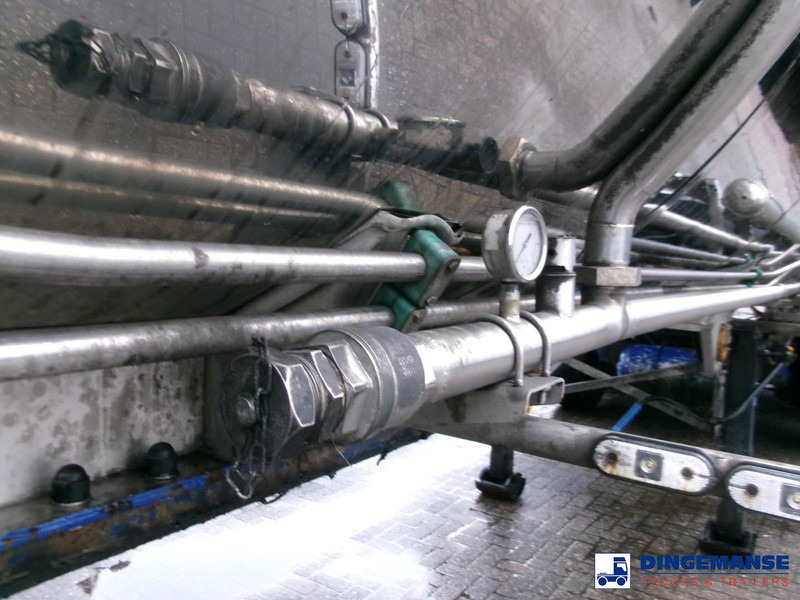 Tankoplegger Indox Chemical tank inox L4BH 33.5 m3 / 1 comp: afbeelding 6