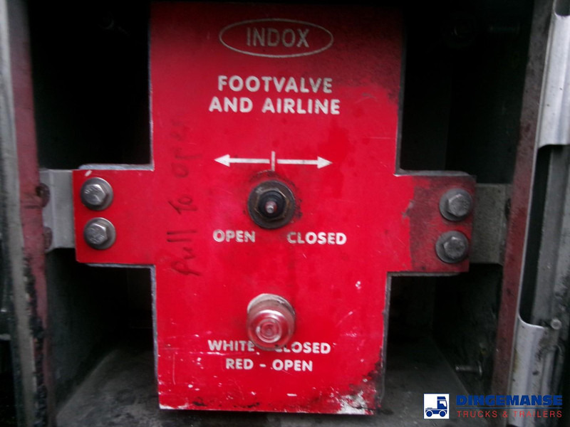 Tankoplegger Indox Chemical tank inox L4BH 33.5 m3 / 1 comp: afbeelding 8