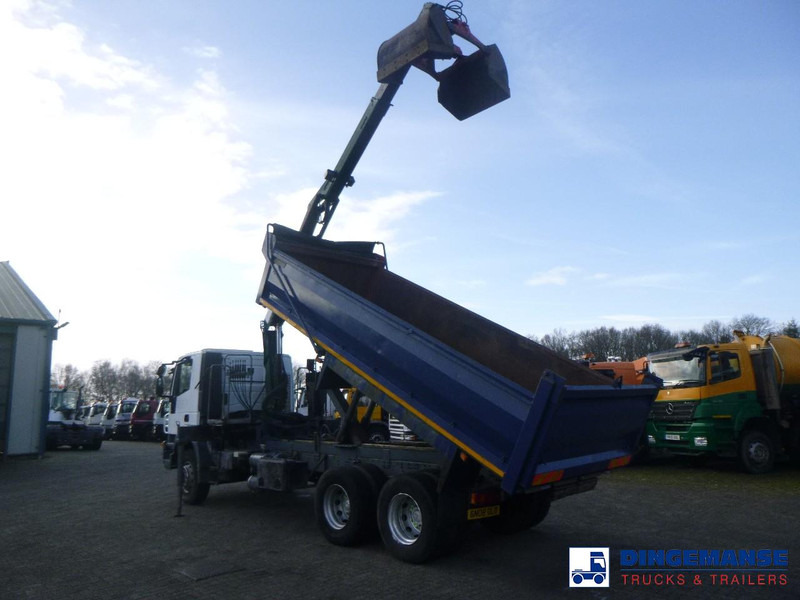 Iveco AD260T33 6X4 RHD tipper + HMF crane - Kraanwagen: afbeelding 3 Iveco AD260T33 6X4 RHD tipper + HMF crane - Kraanwagen: afbeelding 3