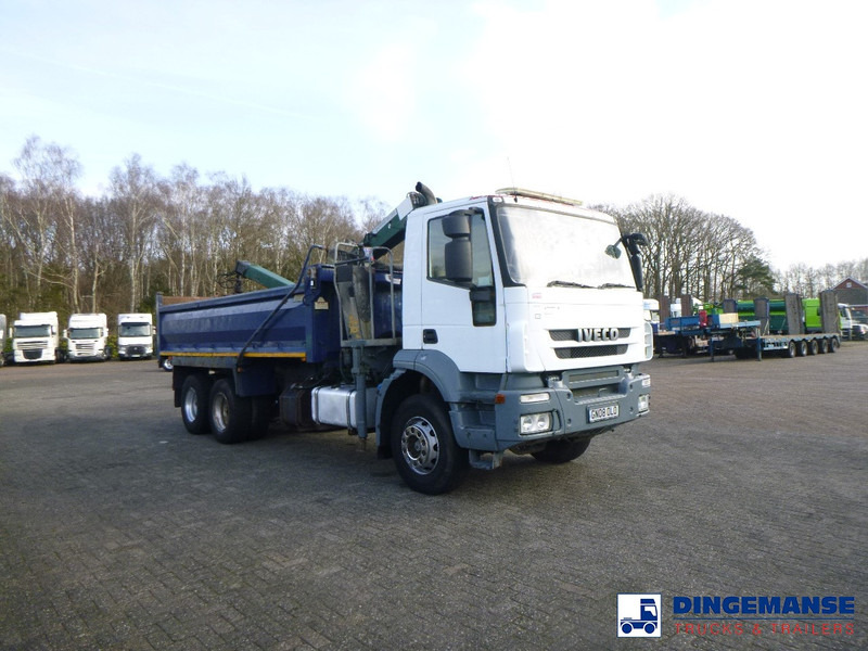 Kraanwagen Iveco AD260T33 6X4 RHD tipper + HMF crane: afbeelding 6