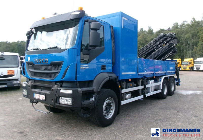 Iveco AD260T33 EEV 6X4 + Hiab 377 E5 Hipro Jib 70 X-4 - Kraanwagen: afbeelding 1 Iveco AD260T33 EEV 6X4 + Hiab 377 E5 Hipro Jib 70 X-4 - Kraanwagen: afbeelding 1
