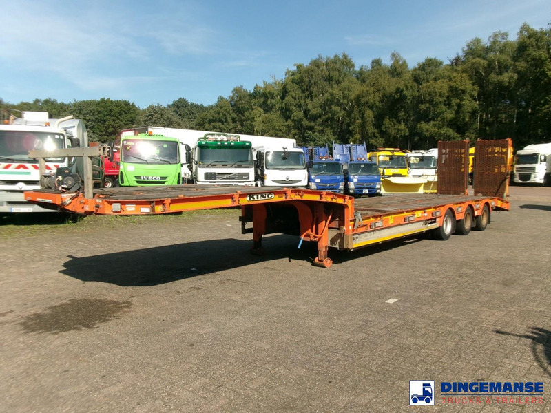 KING 3-axle semi-lowbed trailer 44T + ramps - Dieplader oplegger: afbeelding 1 KING 3-axle semi-lowbed trailer 44T + ramps - Dieplader oplegger: afbeelding 1