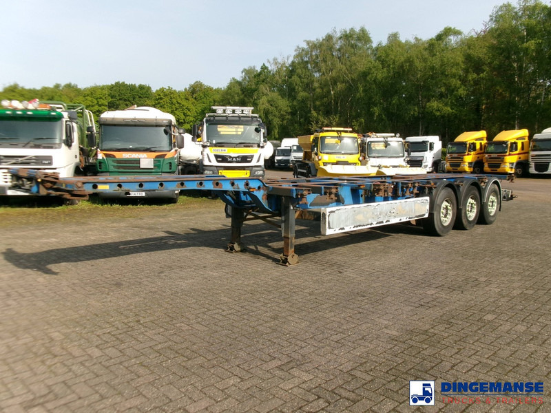 Krone 3-axle container trailer 20-30-40-45 ft SDC27 - Containertransporter/ Wissellaadbak oplegger: afbeelding 1 Krone 3-axle container trailer 20-30-40-45 ft SDC27 - Containertransporter/ Wissellaadbak oplegger: afbeelding 1