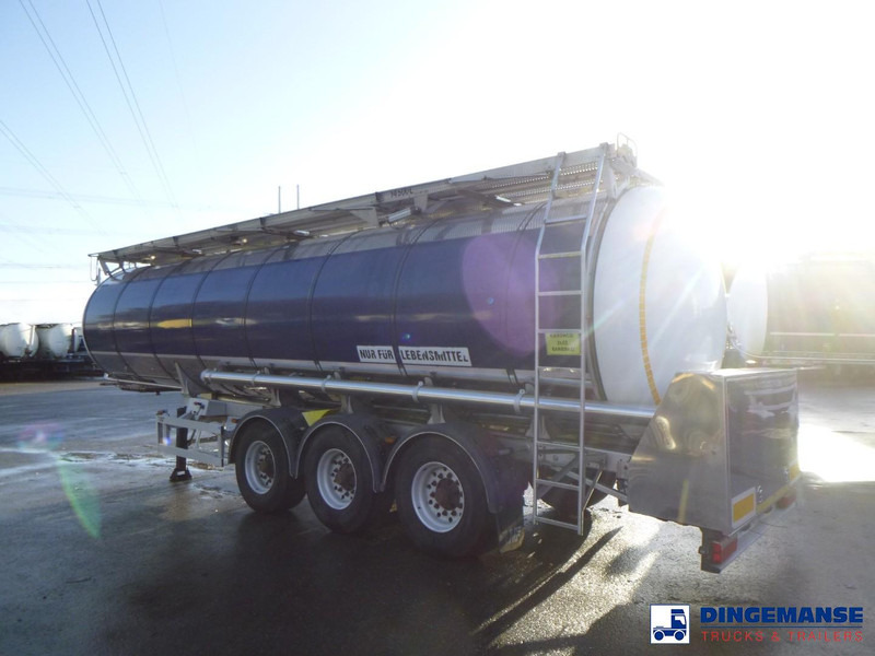 LAG Food tank inox 32 m3 / 3 comp + pump - Tankoplegger: afbeelding 3 LAG Food tank inox 32 m3 / 3 comp + pump - Tankoplegger: afbeelding 3