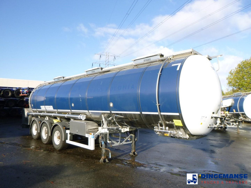 LAG Food tank inox 32 m3 / 3 comp + pump - Tankoplegger: afbeelding 2 LAG Food tank inox 32 m3 / 3 comp + pump - Tankoplegger: afbeelding 2