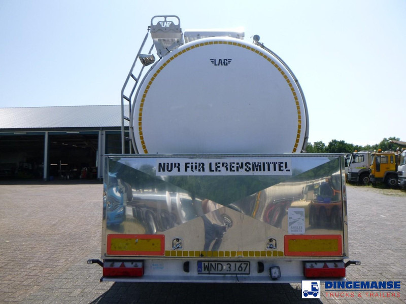 LAG Food tank inox 32 m3 / 3 comp + pump - Tankoplegger: afbeelding 5 LAG Food tank inox 32 m3 / 3 comp + pump - Tankoplegger: afbeelding 5
