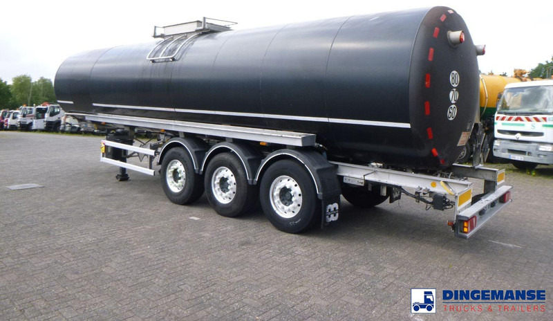 MAISONNEUVE Bitumen tank inox 35 m3 / 1 comp - Tankoplegger: afbeelding 3 MAISONNEUVE Bitumen tank inox 35 m3 / 1 comp - Tankoplegger: afbeelding 3