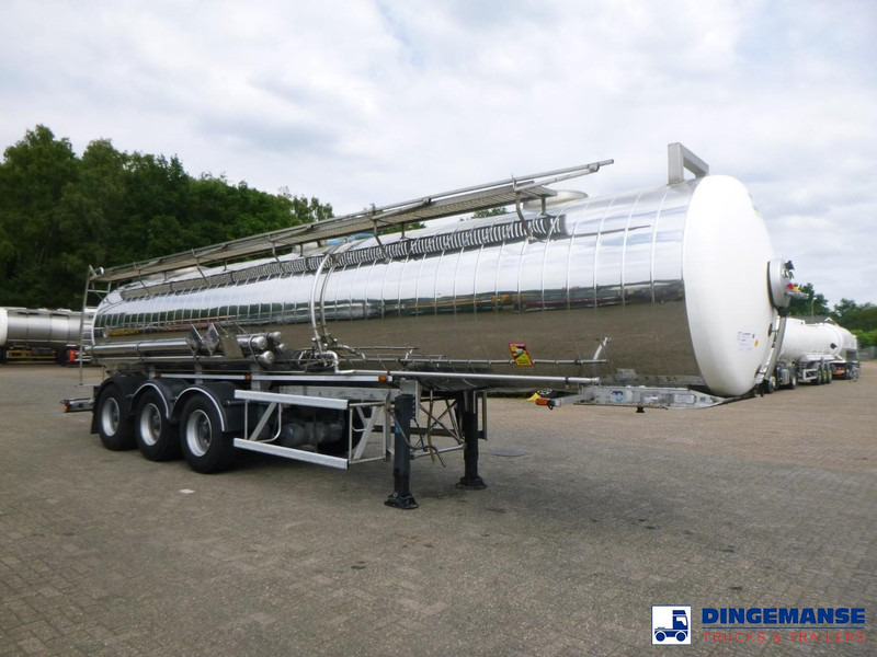 MAISONNEUVE Chemical ACID tank inox 22.4 m3 / 1 comp - Tankoplegger: afbeelding 2 MAISONNEUVE Chemical ACID tank inox 22.4 m3 / 1 comp - Tankoplegger: afbeelding 2