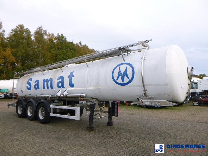 MAISONNEUVE Chemical ACID tank inox L4BH 22.4 m3 / 1 comp (caustic soda) - Tankoplegger: afbeelding 2 MAISONNEUVE Chemical ACID tank inox L4BH 22.4 m3 / 1 comp (caustic soda) - Tankoplegger: afbeelding 2