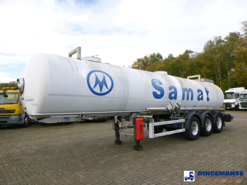 MAISONNEUVE Chemical ACID tank inox L4BH 22.4 m3 / 1 comp (caustic soda) - Tankoplegger: afbeelding 1 MAISONNEUVE Chemical ACID tank inox L4BH 22.4 m3 / 1 comp (caustic soda) - Tankoplegger: afbeelding 1