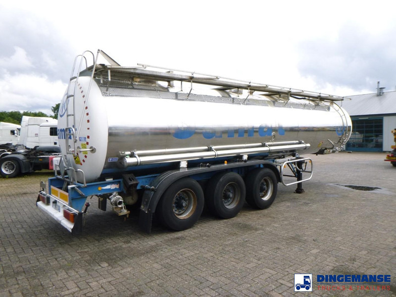 MAISONNEUVE Chemical tank inox 26 m3 / 1 comp - Tankoplegger: afbeelding 4 MAISONNEUVE Chemical tank inox 26 m3 / 1 comp - Tankoplegger: afbeelding 4
