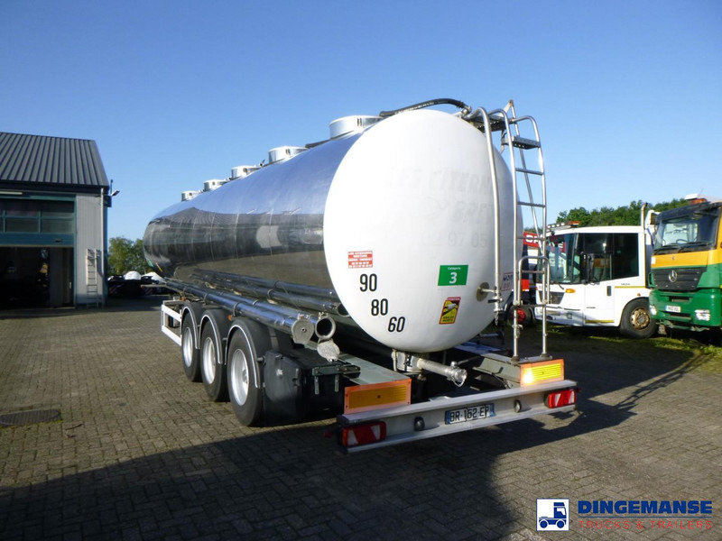 MAISONNEUVE Food tank inox 33 m3 / 5 comp - Tankoplegger: afbeelding 3 MAISONNEUVE Food tank inox 33 m3 / 5 comp - Tankoplegger: afbeelding 3