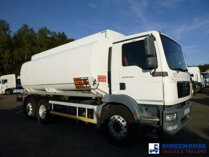 MAN TGM 26.340 6X2 RHD fuel tank 21 m3 / 5 comp - Tankwagen: afbeelding 2 MAN TGM 26.340 6X2 RHD fuel tank 21 m3 / 5 comp - Tankwagen: afbeelding 2