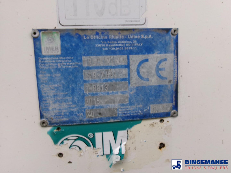 Betonmixer MAN TGS 32.360 8X4 Euro 6 Imer concrete mixer 9 m3: afbeelding 18 Betonmixer MAN TGS 32.360 8X4 Euro 6 Imer concrete mixer 9 m3: afbeelding 18