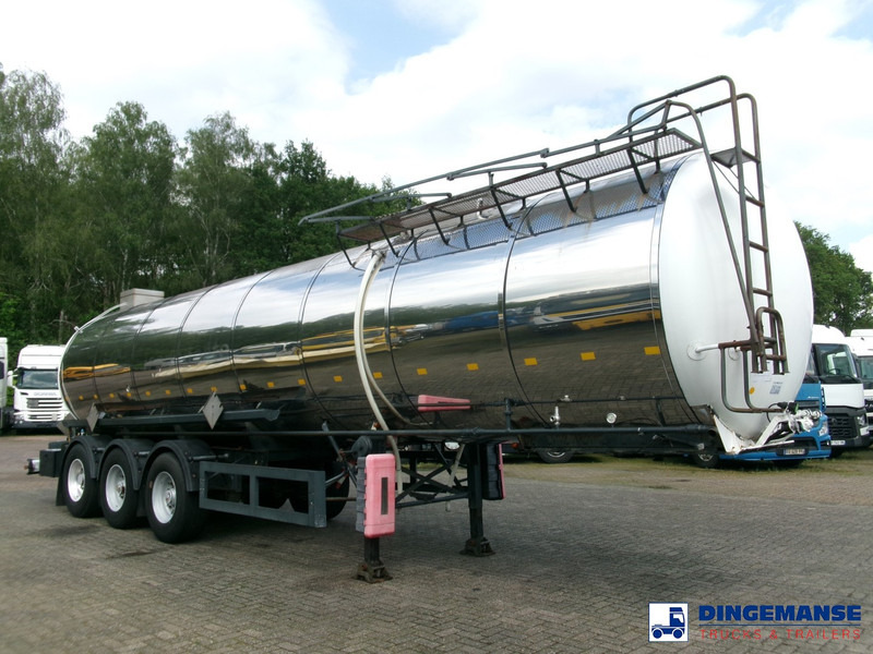 METALOVOUGA Bitumen / heavy oil tank inox 29 m3 / 1 comp - Tankoplegger: afbeelding 2 METALOVOUGA Bitumen / heavy oil tank inox 29 m3 / 1 comp - Tankoplegger: afbeelding 2